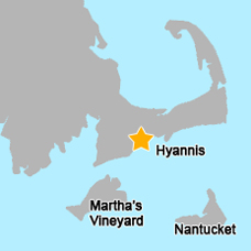 Hyannis Airal Map